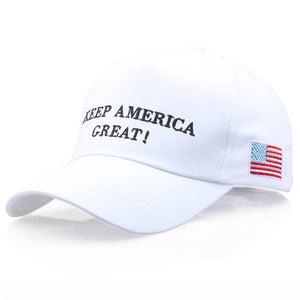 [SMOLDER]2020 HOT selling Trump Hat Embroidered America Flag For Women men Baseball Caps