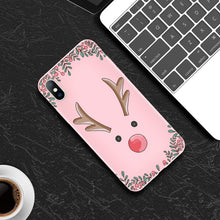 Load image into Gallery viewer, Lovebay Christmas Santa Claus For iPhone 11 Phone Case For iPhone 7 8 6 6s Plus X XR XS Max 11 Pro 5 5s SE Silicone Back Cover