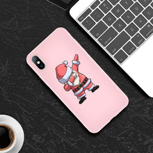 Load image into Gallery viewer, Lovebay Christmas Santa Claus For iPhone 11 Phone Case For iPhone 7 8 6 6s Plus X XR XS Max 11 Pro 5 5s SE Silicone Back Cover