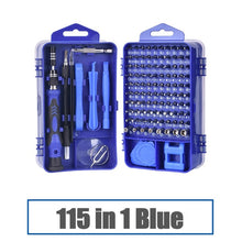 Load image into Gallery viewer, KINDLOV Phone Repair Tools Kit Screwdriver Set Precision 115 In 1 Magnetic Torx Hex Bit Screw Driver Bits Insulated Multitools