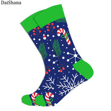 Load image into Gallery viewer, DaiShana Cotton Christmas Socks Unisex New Arrival Autumn Winter New Year Santa Claus Christmas Tree Snow Elk Gift Happy Socks