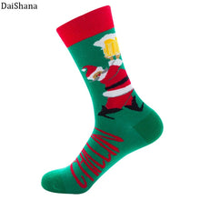 Load image into Gallery viewer, DaiShana Cotton Christmas Socks Unisex New Arrival Autumn Winter New Year Santa Claus Christmas Tree Snow Elk Gift Happy Socks