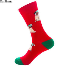 Load image into Gallery viewer, DaiShana Cotton Christmas Socks Unisex New Arrival Autumn Winter New Year Santa Claus Christmas Tree Snow Elk Gift Happy Socks