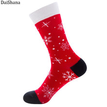 Load image into Gallery viewer, DaiShana Cotton Christmas Socks Unisex New Arrival Autumn Winter New Year Santa Claus Christmas Tree Snow Elk Gift Happy Socks