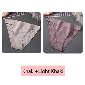 Soft Women Panties M-XL Cotton Panty Sexy Low Rise Underpants Breathable Women Underwear Ladies Bikini Fashion Girls Lingerie