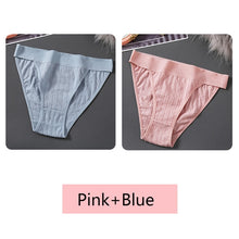 Load image into Gallery viewer, Soft Women Panties M-XL Cotton Panty Sexy Low Rise Underpants Breathable Women Underwear Ladies Bikini Fashion Girls Lingerie