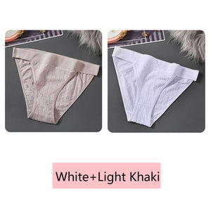 Soft Women Panties M-XL Cotton Panty Sexy Low Rise Underpants Breathable Women Underwear Ladies Bikini Fashion Girls Lingerie