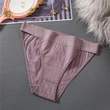 Load image into Gallery viewer, Soft Women Panties M-XL Cotton Panty Sexy Low Rise Underpants Breathable Women Underwear Ladies Bikini Fashion Girls Lingerie