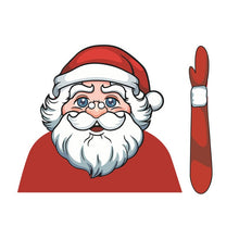 Load image into Gallery viewer, High Quality Christmas Decoration Santa Claus 3D PVC Waving Car Stickers Styling Window Wiper Decals Rear Windshield Decoration