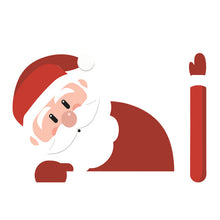 Load image into Gallery viewer, High Quality Christmas Decoration Santa Claus 3D PVC Waving Car Stickers Styling Window Wiper Decals Rear Windshield Decoration