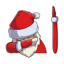 Load image into Gallery viewer, High Quality Christmas Decoration Santa Claus 3D PVC Waving Car Stickers Styling Window Wiper Decals Rear Windshield Decoration