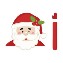 Load image into Gallery viewer, High Quality Christmas Decoration Santa Claus 3D PVC Waving Car Stickers Styling Window Wiper Decals Rear Windshield Decoration