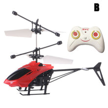 Load image into Gallery viewer, 2019 New Flying Aircraft Sensor Helicopter Induction Glowing Toy for Children Kids Remote Control