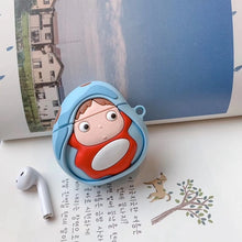 Load image into Gallery viewer, 3D Earphone Case For Airpods Pro Case Silicone Stitch Cat Cartoon Headphone/Earpods Cover For Apple Air pods Pro 3 Case Keychain