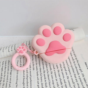 Earphone Case for Airpods Pro Case Cute Silicone Cartoon Headphone/Earpods Case for Apple Air pods 3 Pro Cover Elf ball Keychain