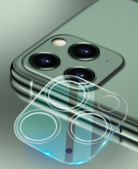 3D Camera Lens Full Cover Protective Clear Tempered Glass For iPhone 11 Pro XS Max iPhone11 Back Camera Protector Case Sticker