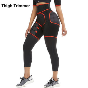 WAIST SECRET Slim Thigh Trimmer Leg Shapers Slender Slimming Belt Neoprene Sweat Shapewear Toned Muscles Band Thigh Slimmer Wrap