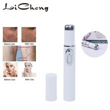 Load image into Gallery viewer, Licheng Acne Laser Pen Portable Wrinkle Removal Machine Durable Soft Scar Remover Device Blue Light Therapy Pen Massage Relax