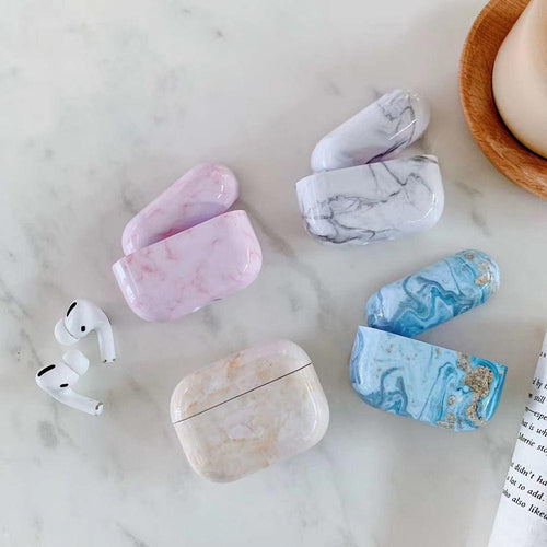 Case For Apple AirPods Pro Case Silicone Earphone Case For Airpods 3 pro case cover Luxury Marble Wireles Bluetooth Headset Case