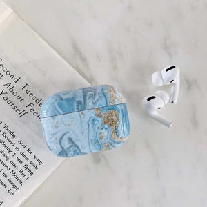 3D marble Case For Airpods Pro Case Wireless Bluetooth Case for airpod 3 Case Cover For Apple Air Pods Pro        Fundas Coque