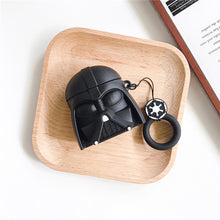 Load image into Gallery viewer, 3D Protect Cover Case For Airpods1 2 Accessories For Apple Airpods Wireless Charging Case Star Wars Master Yoda And Darth Vader