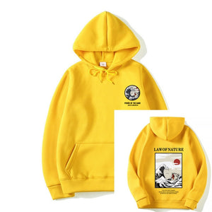 Hoodies Sweatshirts Harajuku Funny Embroidery Heart Printed 2019 Hip Hop Casual Fleece Low Of Nature Hooded Hoody Pullovers