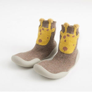 Baby Toddler Shoes Baby  Shoes Non-slip Fox Tiger  Thickening Shoes Sock Floor Shoes Foot Socks Animal Style Tz05