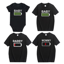 Load image into Gallery viewer, Family Matching Outfits Christmas Family T-shirt Mother Daughter Clothes Girls Boy Mom Dad Short sleeve T-shirt