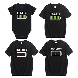 Family Matching Outfits Christmas Family T-shirt Mother Daughter Clothes Girls Boy Mom Dad Short sleeve T-shirt