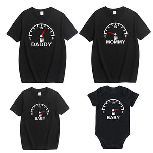 Family Matching Outfits Christmas Family T-shirt Mother Daughter Clothes Girls Boy Mom Dad Short sleeve T-shirt