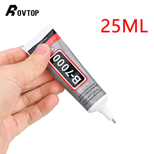 1 Pc 25ml Best B-7000 Multi Purpose Glue Adhesive Epoxy Resin Diy Crafts Glass Touch Screen Cell Phone Super Glue B7000 Nail Gel